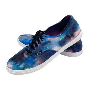 Vans authentic lo pro nebula skate shoe top